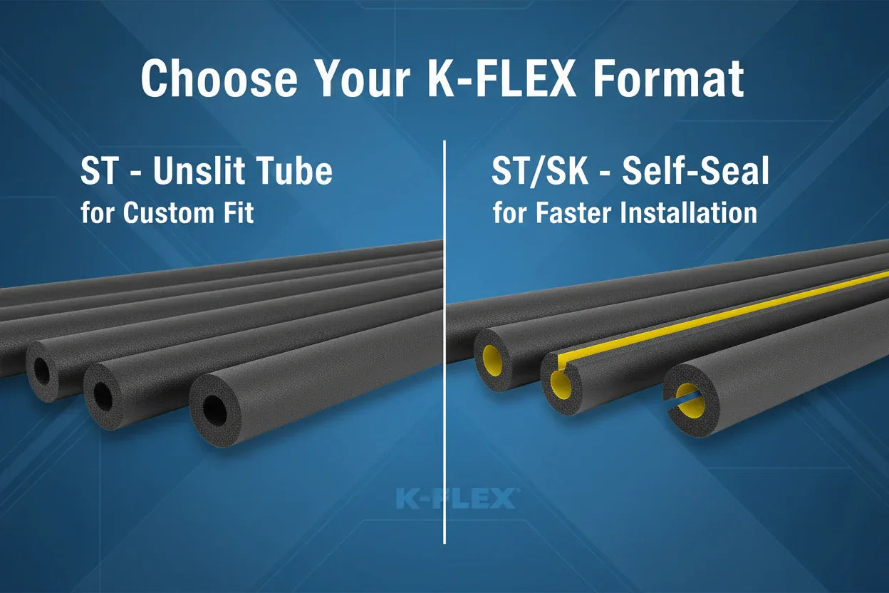 K-FLEX Elastomeric Insulation (ST & ST/SK) - kflexsupplies.com