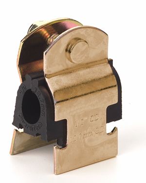12mm 1/2 inch Pipe Channel Clip Cushion Clamp