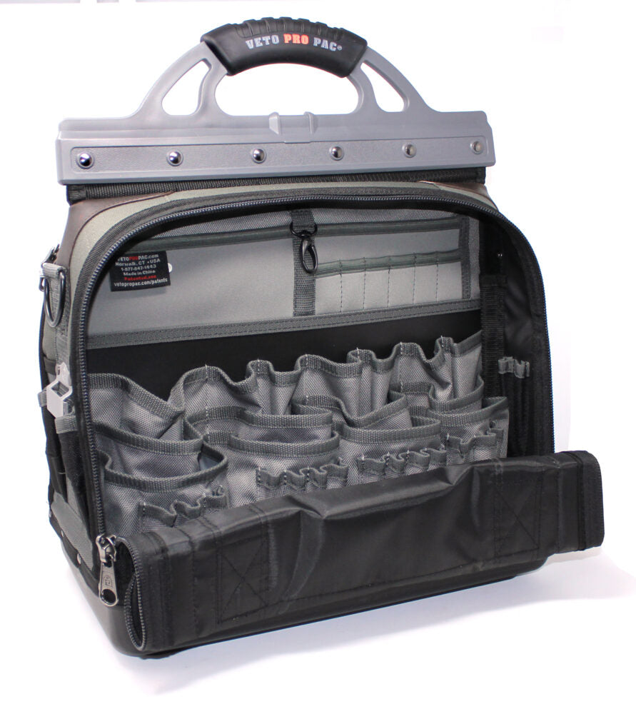 VETO-PRO Tech XL HVAC-R Tool Bag — 80 Pockets — AX3503