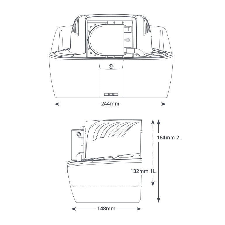 مضخة خزان المكثفات Aspen Hi-Lift سعة 2 لتر - FP2071/2