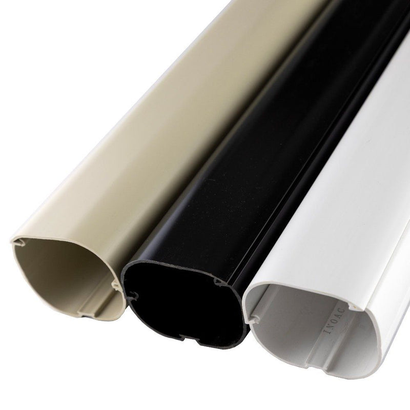 CD-100 Inoac Plastic Pipe Trunking 2m x 100mm Box of 5