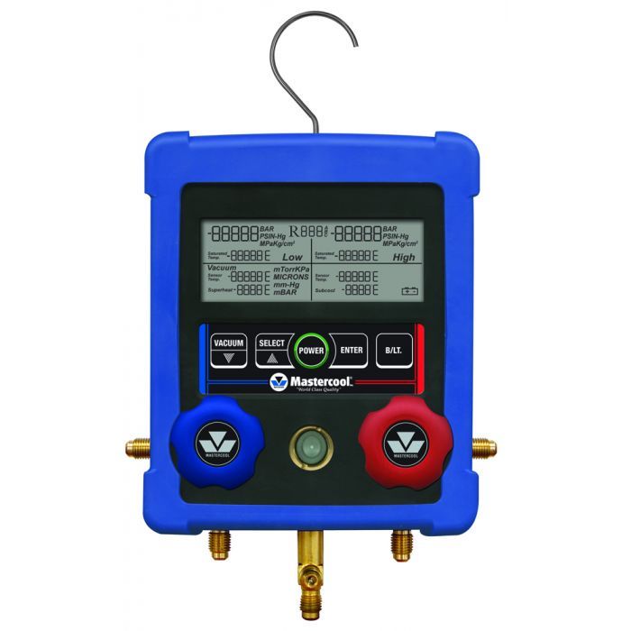 مقياس ضغط رقمي متعدد الاستخدامات للتبريد وتكييف الهواء، ماستركول 99103