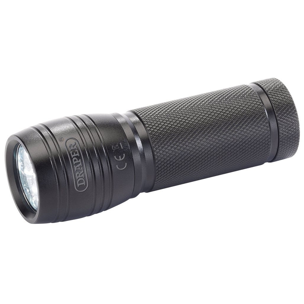 Draper 83110 Expert LED Aluminium Hand Torch – 5W 45 Lumens 3xAAA