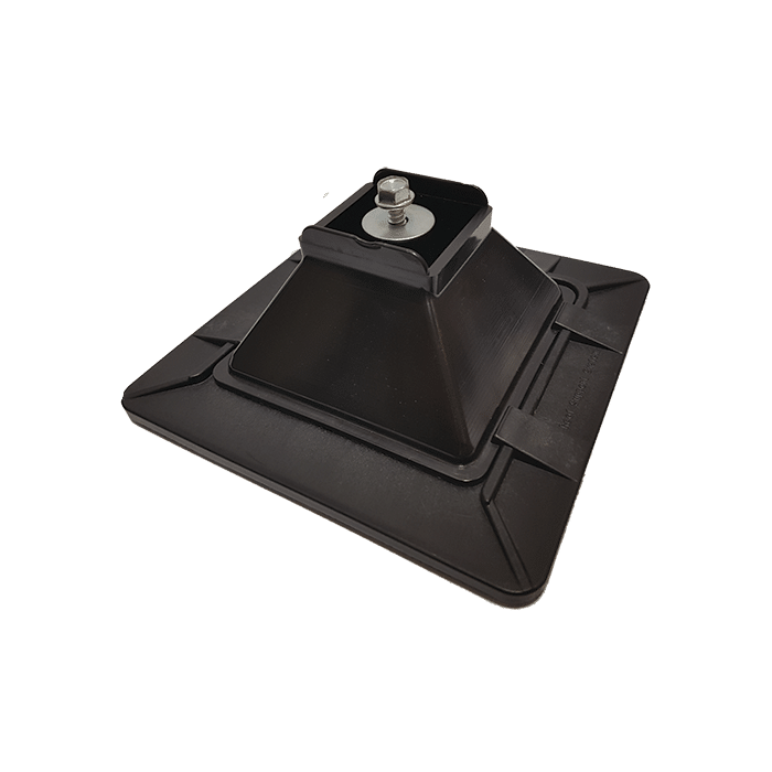 قاعدة مرنة صغيرة لدعم دعامة التعليق - 160 مم