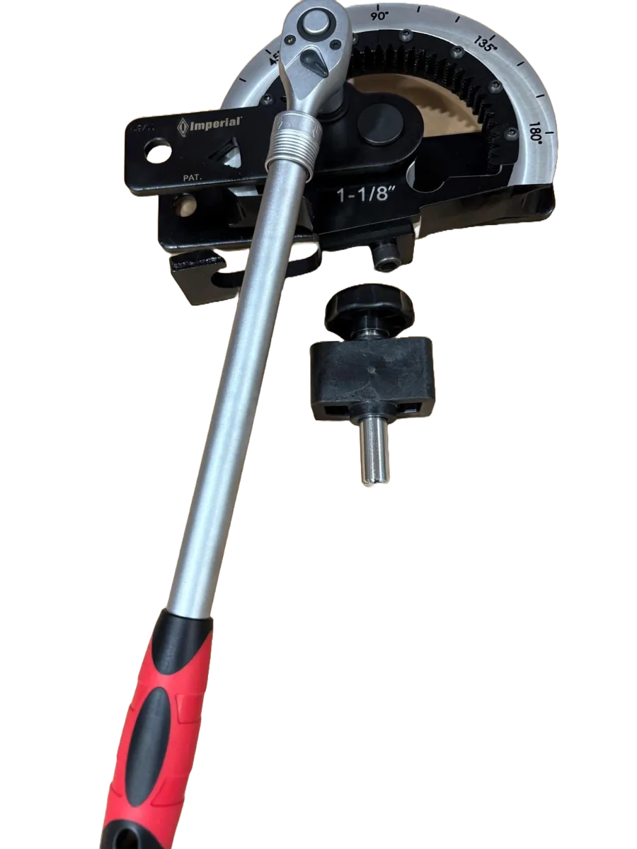جهاز ثني الأنابيب من نوع التروس إمبريال 270-F للأنابيب ذات القطر الخارجي 1-1/8 بوصة