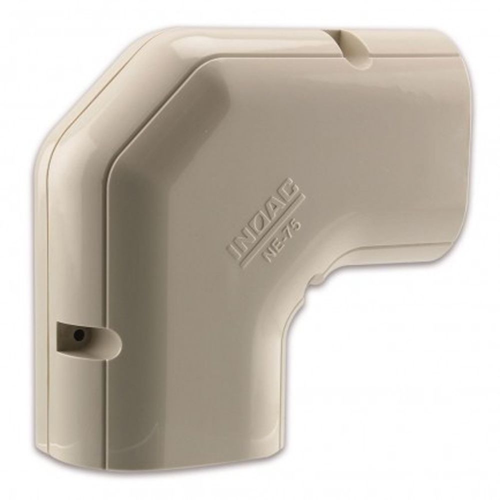 Inoac NE-100 Plastic Pipe Trunking 100mm Horizontal Elbow (Each)