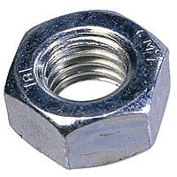 M10 10mm Hex Nuts (per 200)