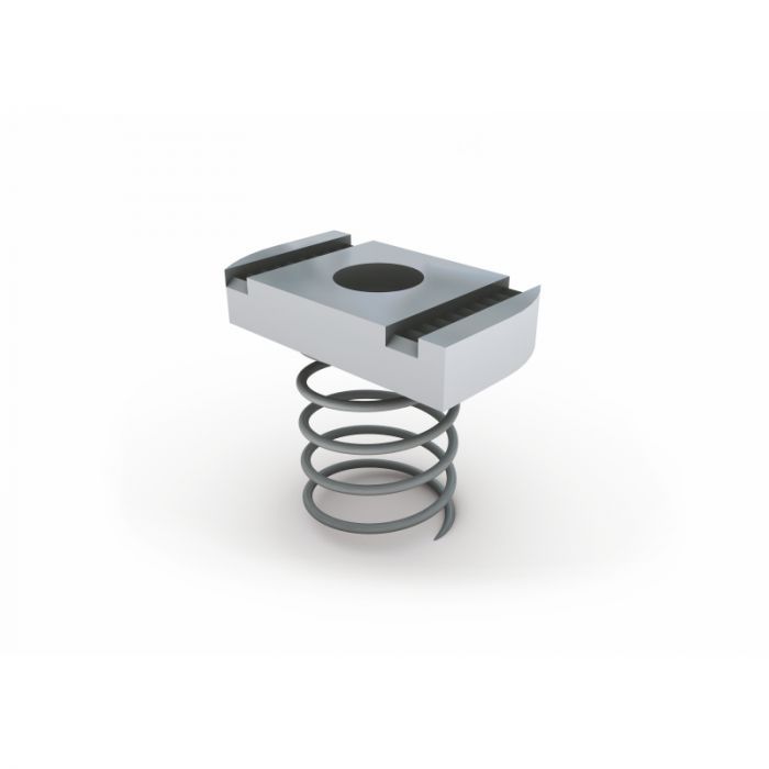 M6 Long Spring Channel Nut Zeb per 100