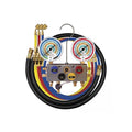 Mastercool 96272-EB 4-Way Manifold Gauge Set for R410A R22 HVAC 180cm Hoses