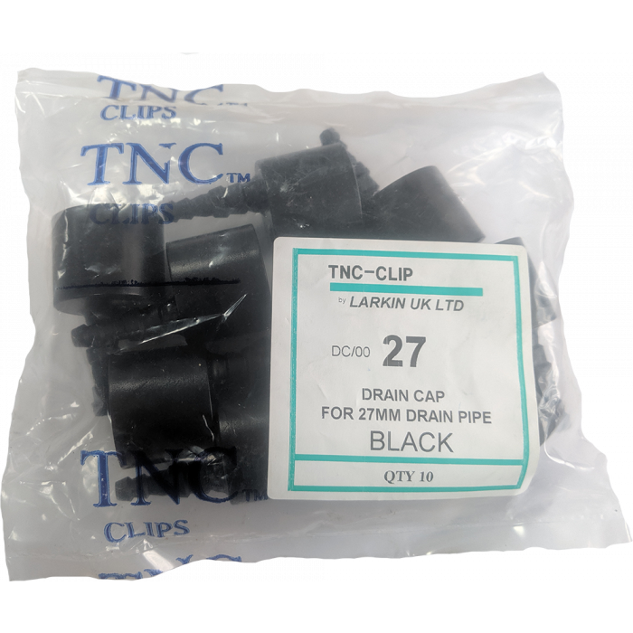 Plastic Vinyl Drain Hose Cap Fitting