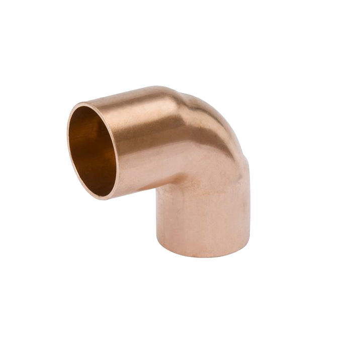 كوع نحاسي قصير نصف القطر بزاوية 90 درجة 1 1/8