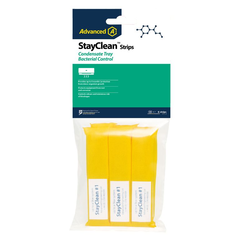 StayClean S010307GB Antibacterial Strips for Aircon Condensate Trays