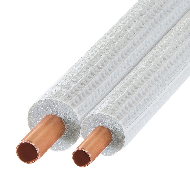 Tubolit Duo-Split 1/4" - 1/2" Pre-Insulated Copper Pipe 25m Coil