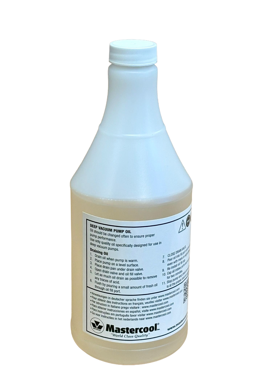 Vacuum Pump Oil Single 18oz 531ml Bottle Mastercool 90018