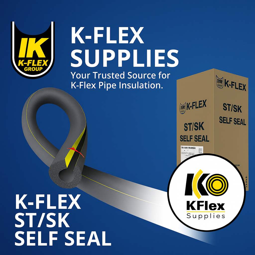 K-FLEX ST/SK 40mm self-adhesive insulation promotional image