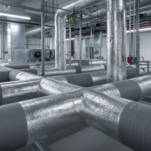 Silver foil butyl tape installation 100mm